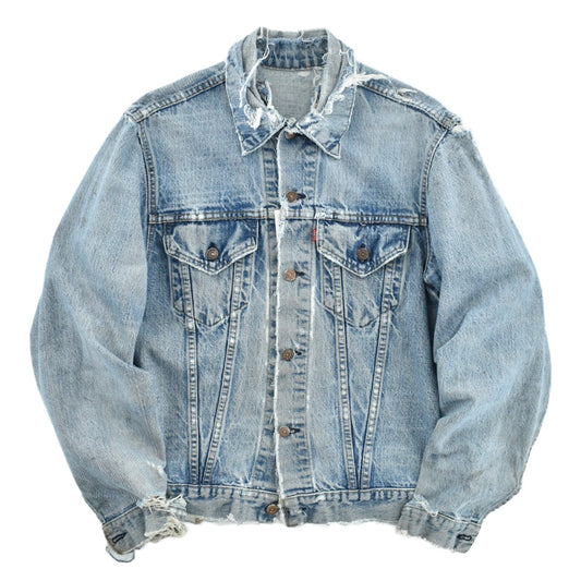 70's Levi's 70505 "BORO" クラッシュデニムジャケット USA製 260306H
