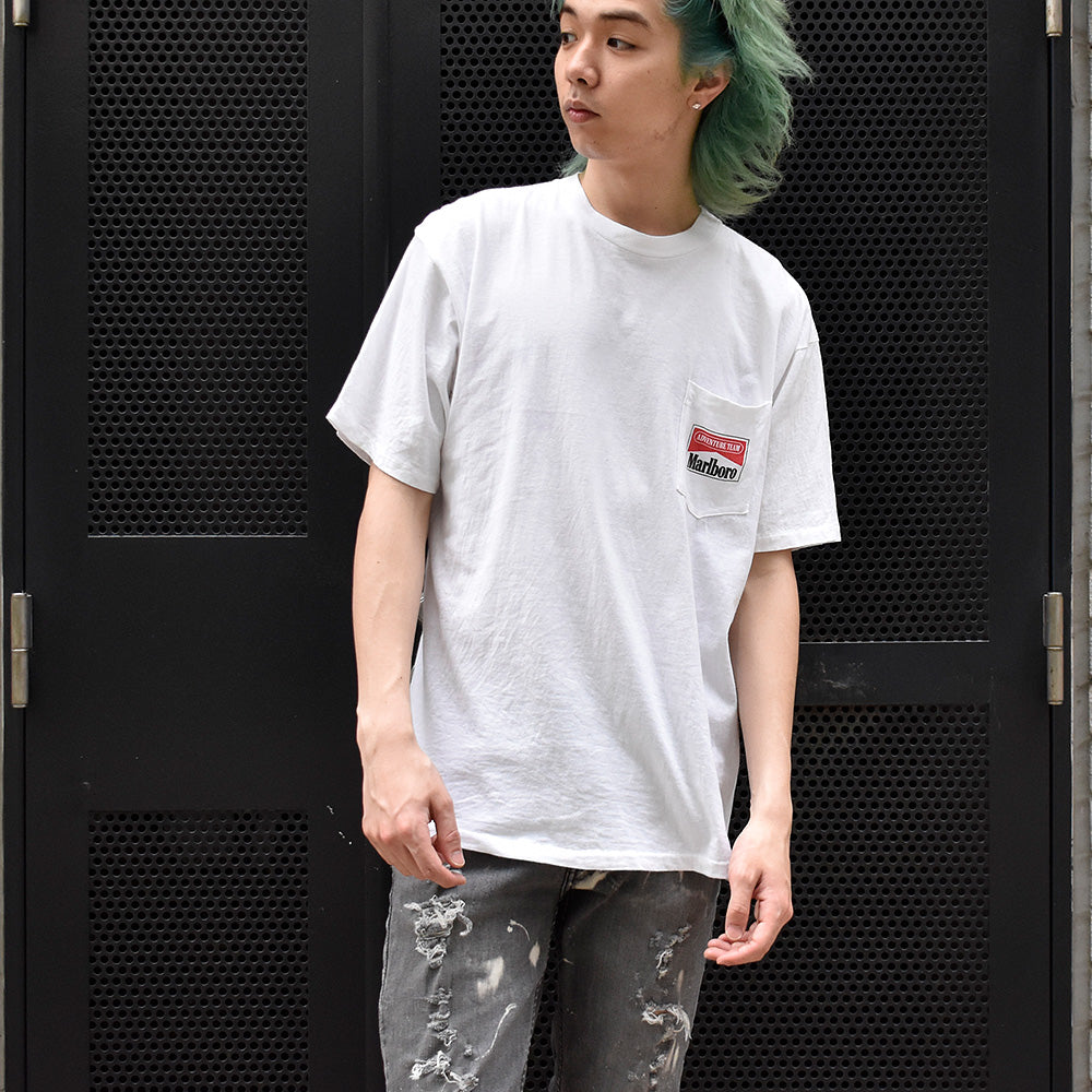 90's Marlboro “ADVENTURE TEAM“ ポケットTシャツ 250519H
