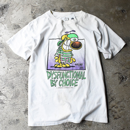 90's “Mother Goose and Grimm“ 海外アニメ キャラ Tシャツ USA製 240528H