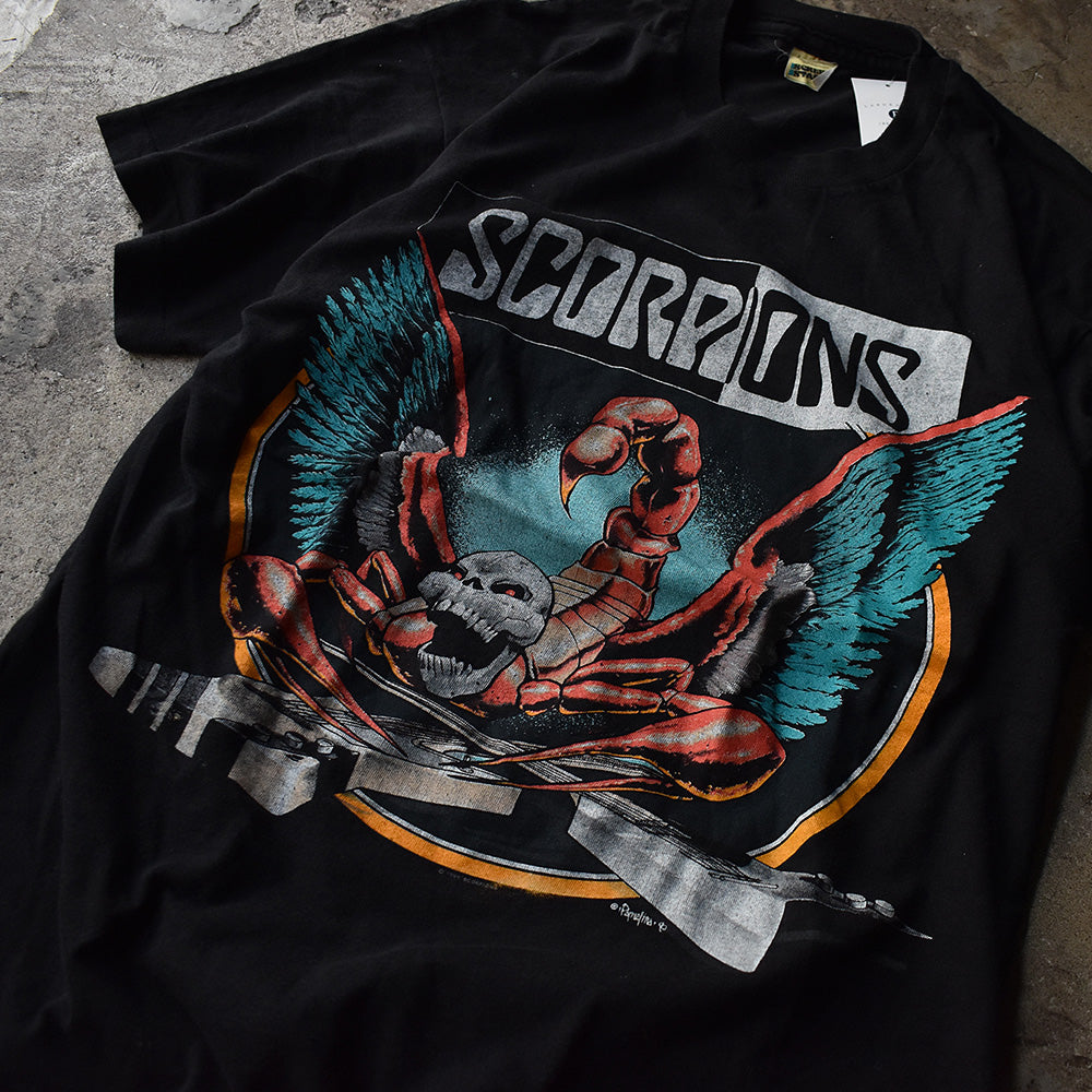 スコーピオンズ グラフィックプリント Tシャツ 1991年 スクリーンスターズ ヴィンテージ