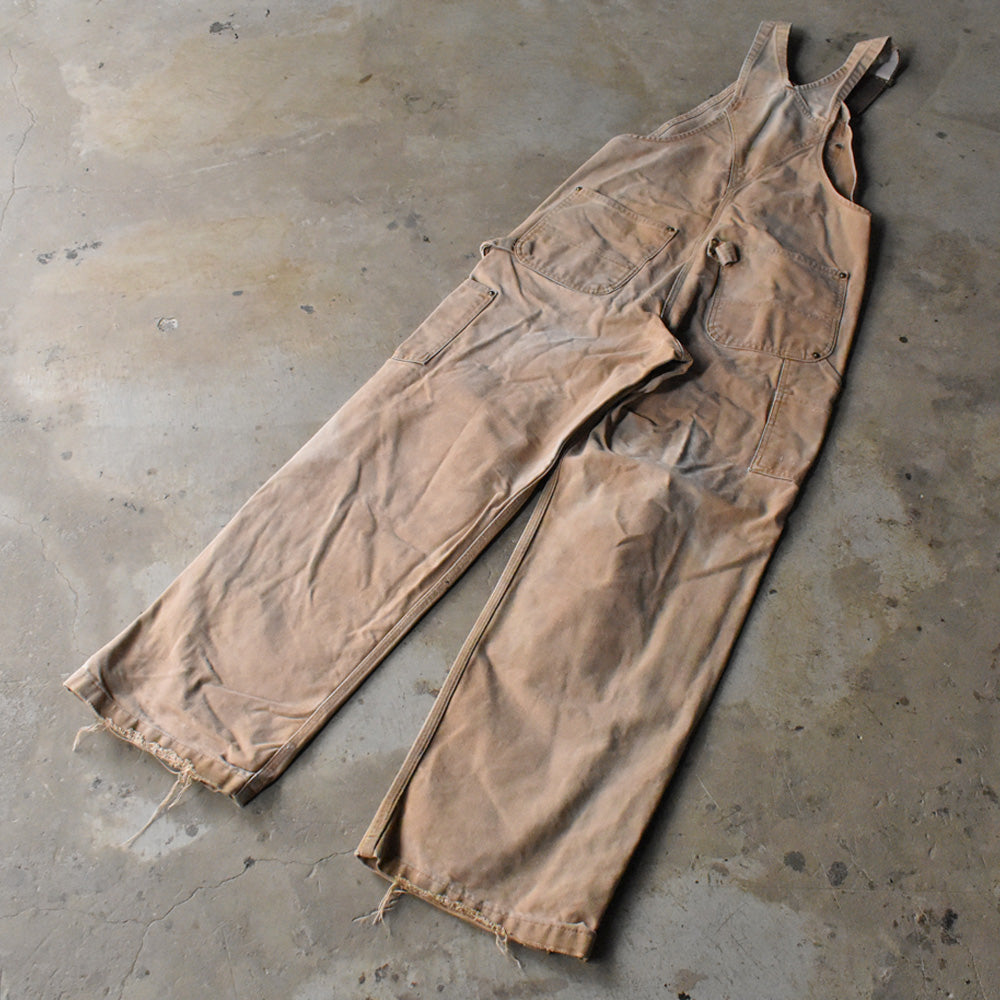 Y2K Carhartt ダブルニー！ サイドジップ ダック オーバーオール USA製 240521