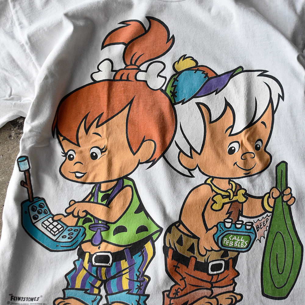 90’s The Flintstones “Bamm Bamm＆Pebbles” Tシャツ 250514H