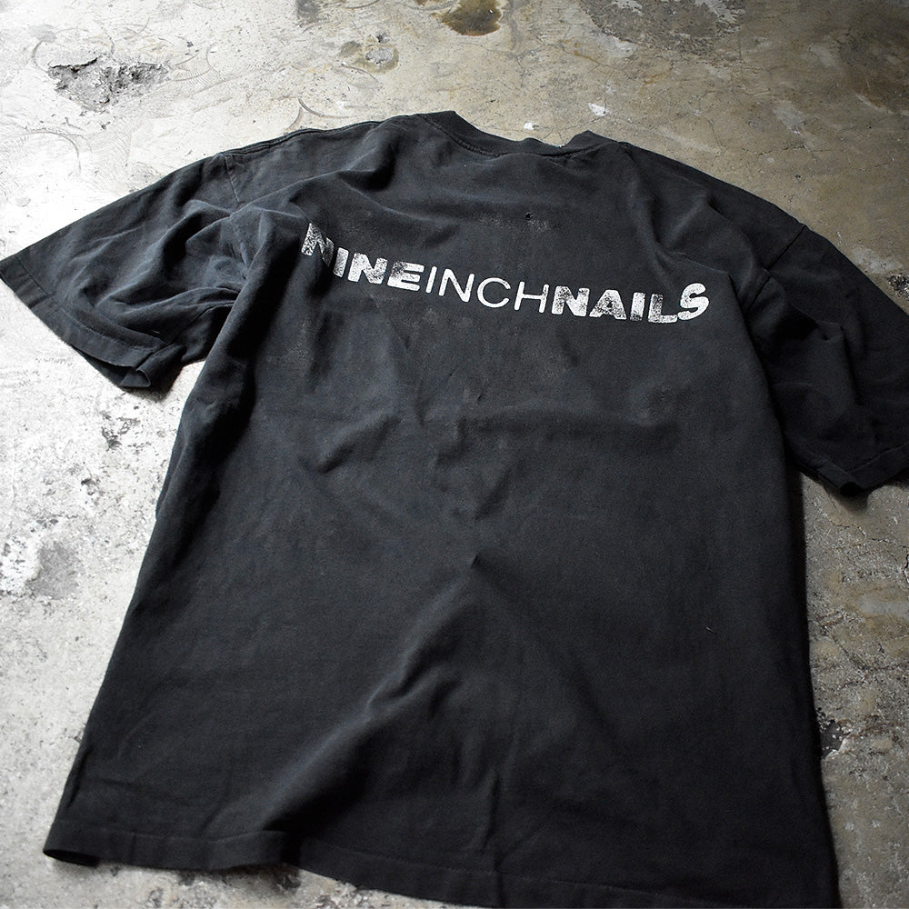 90's Nine Inch Nails “box logo“ Tシャツ 240630H