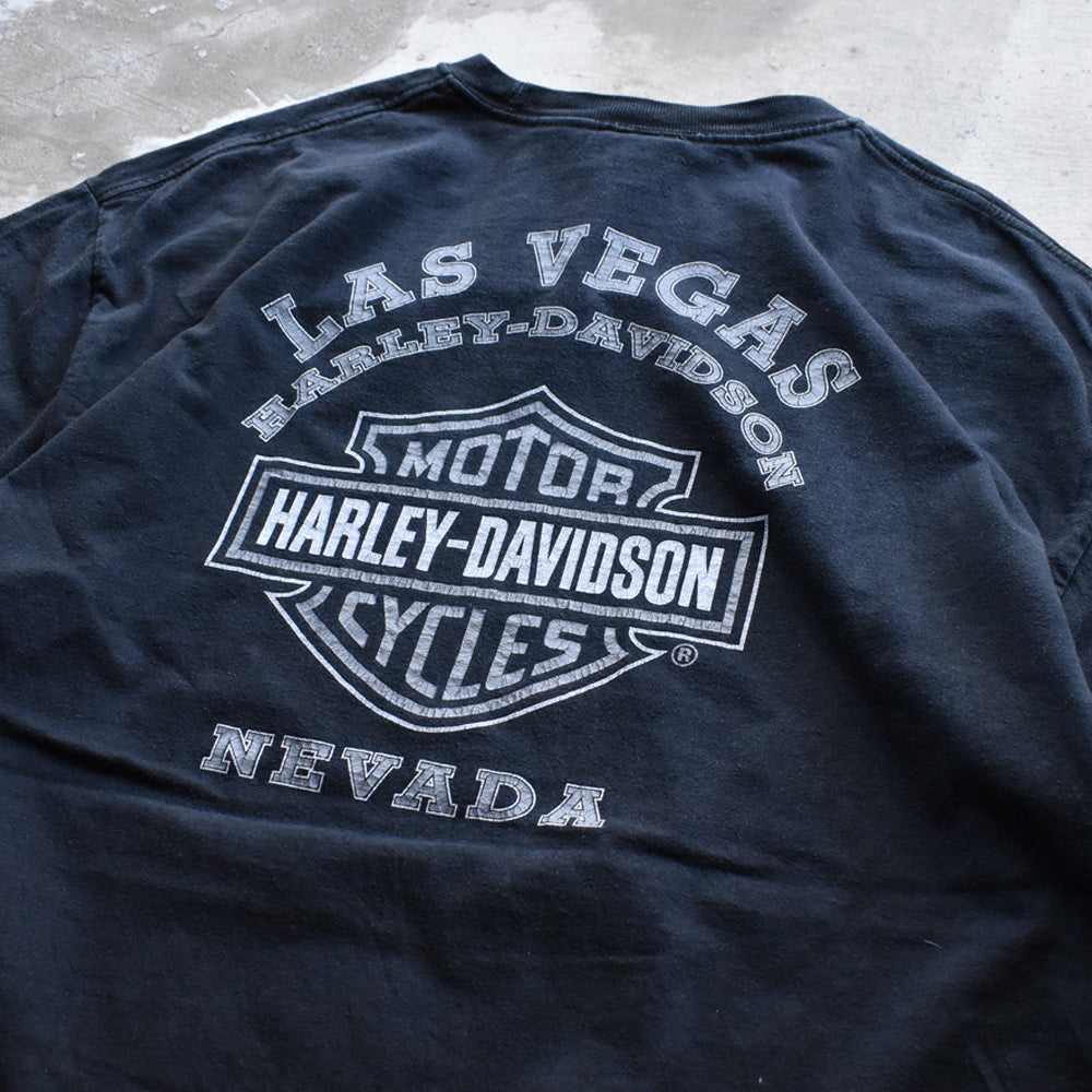 Y2K Harley-Davidson “LAS VEGAS” Tシャツ 240511