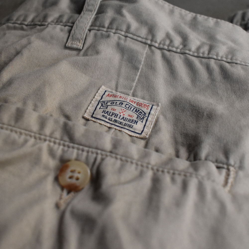 90's Polo Ralph Lauren ツータック チノパン USA製 230920