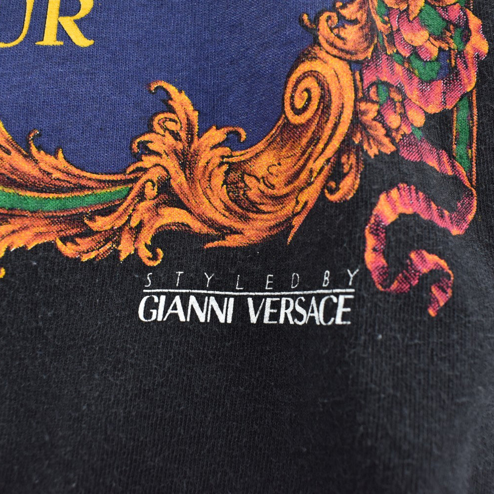 90's Elton John "THE TOUR 1992-1993" Gianni Versace ロックTシャツ 260721H