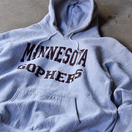 90’s The cotton exchange “MINESOTA GOPHERS” リバースタイプ パーカー USA製 240426