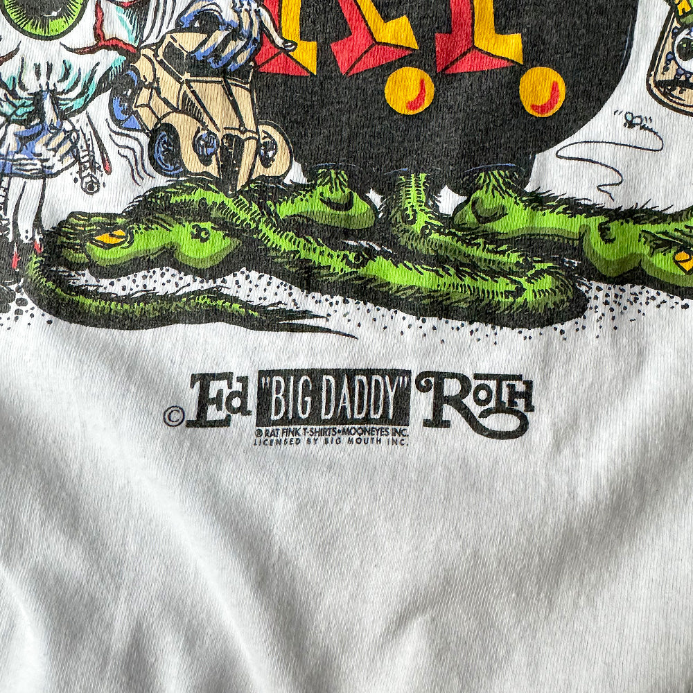 90's Ed "Big Daddy" Roth “RAT FINK” Tシャツ USA製 240325H