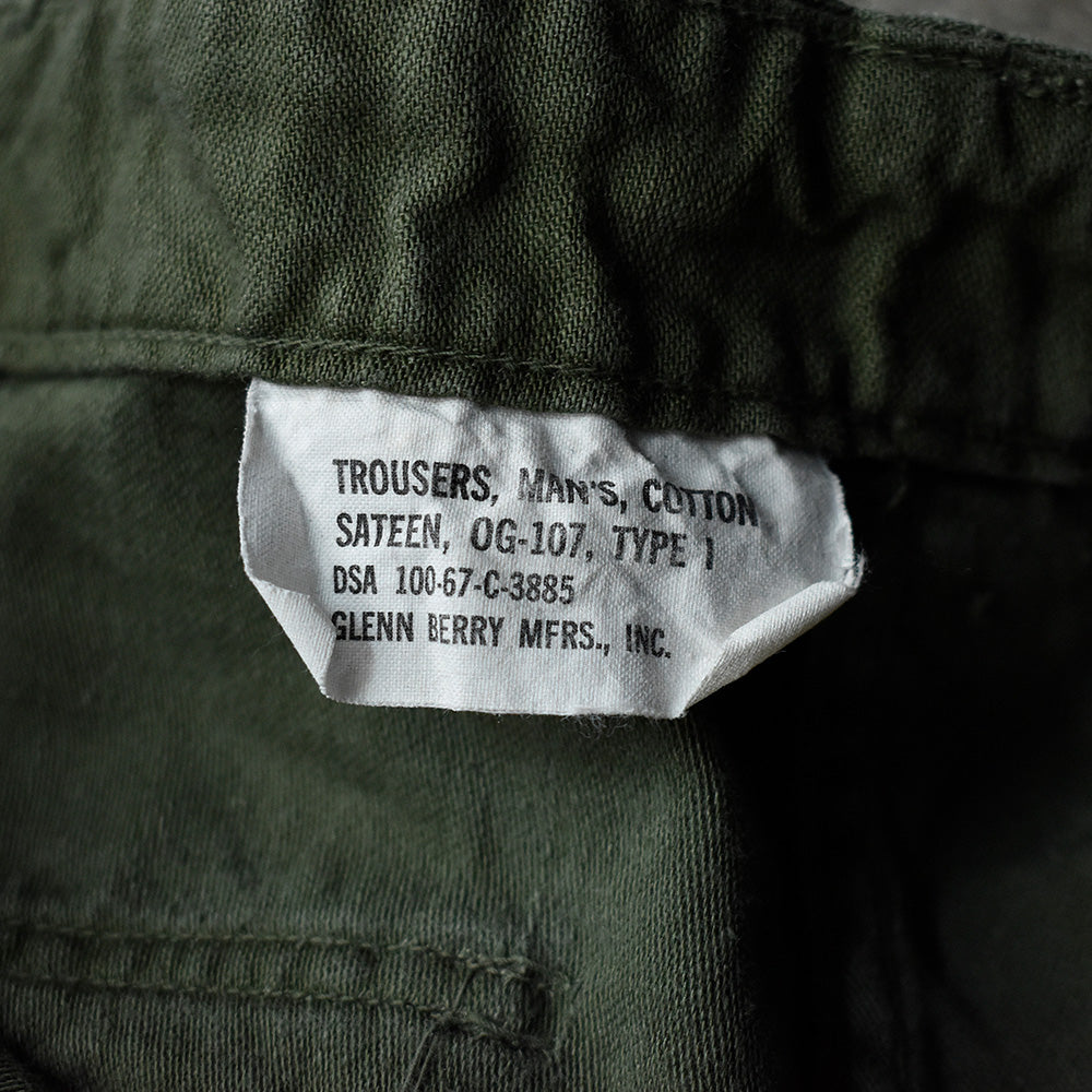 '67 レア Big Size！ US.ARMY ベイカーパンツ 250709H