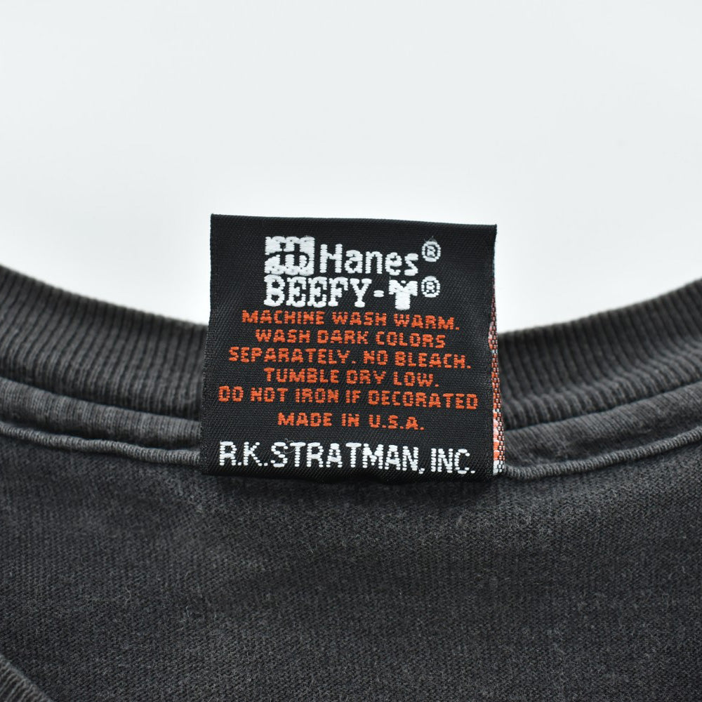 90's HARLEY-DAVIDSON "Can't Chain The Power" ブラックパンサー バイカーTシャツ USA製 260814H