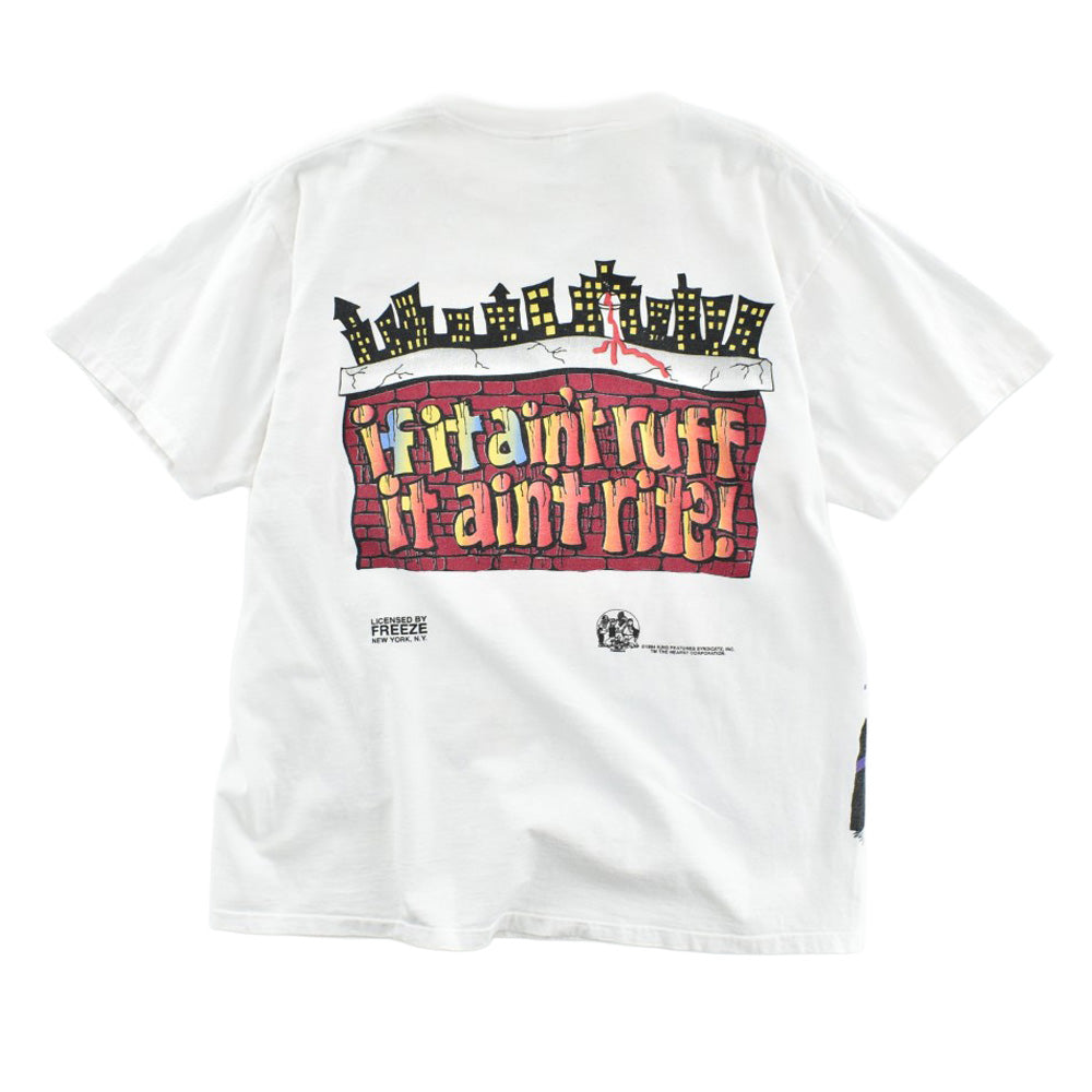 90’s AOP POPEYE & BRUTUS "If it ain't ruff, it ain't rite!" グラフィティTシャツ 260424H