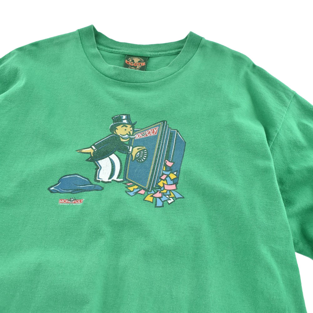90's MONOPOLY "GO TO JAIL" ゲームTシャツ 260811H