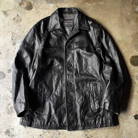 80's～ LEATHER LIMITED Thinsulate レザーカーコート 240118H