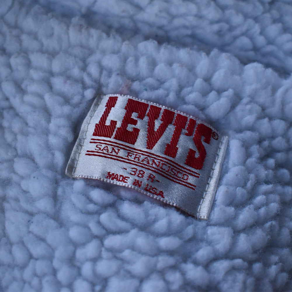 80’s Levi's 70608-0216 デニムボアジャケット USA製 231221