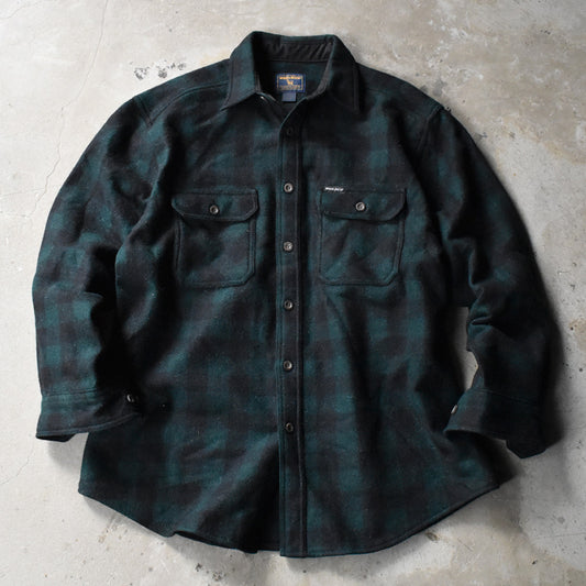 WOOLRICH バッファローチェック ウールシャツ 241002H