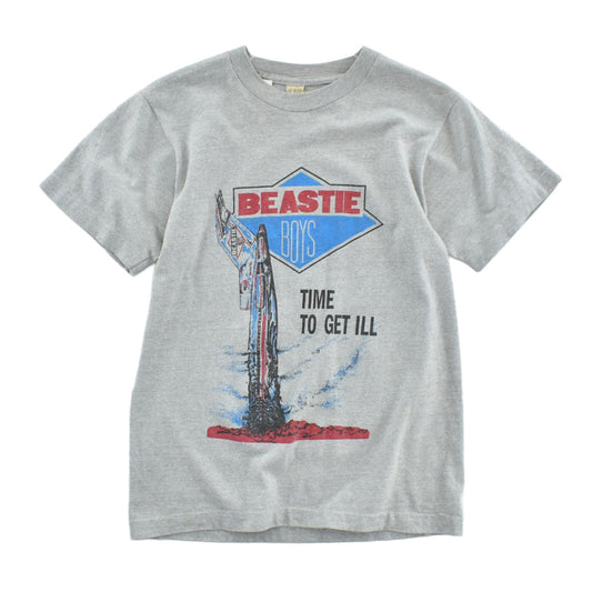 80's Beastie Boys "LICENSED TO ILL / TIME TO GET ILL" ロックTシャツ 260616H