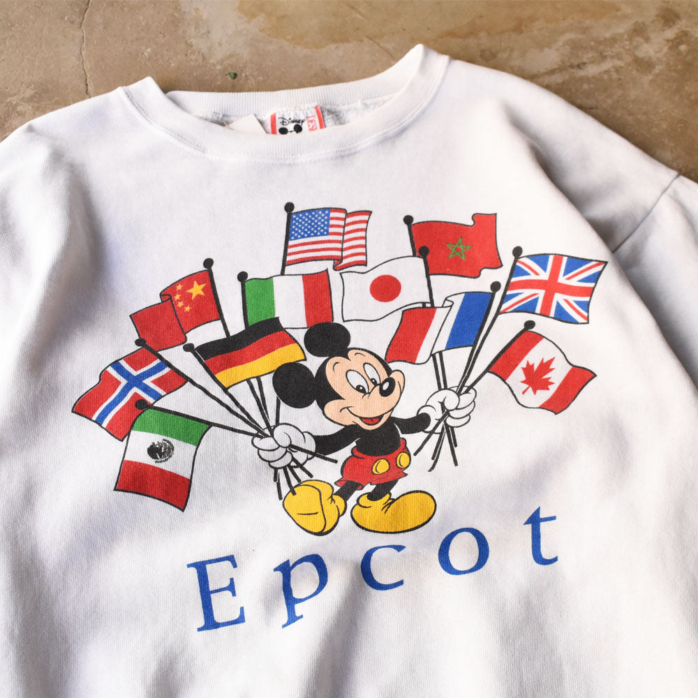 80’s Disney “Epcot Center/Mickey” キャラクター スウェット  251024H