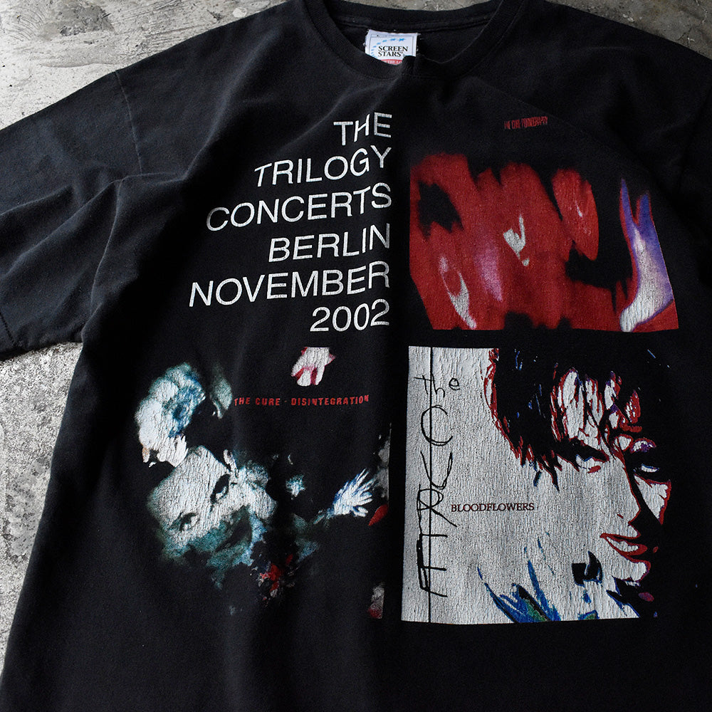 ザ・キュアー Trilogy コンサートTシャツ アルバムジャケット3作 2003年 古着