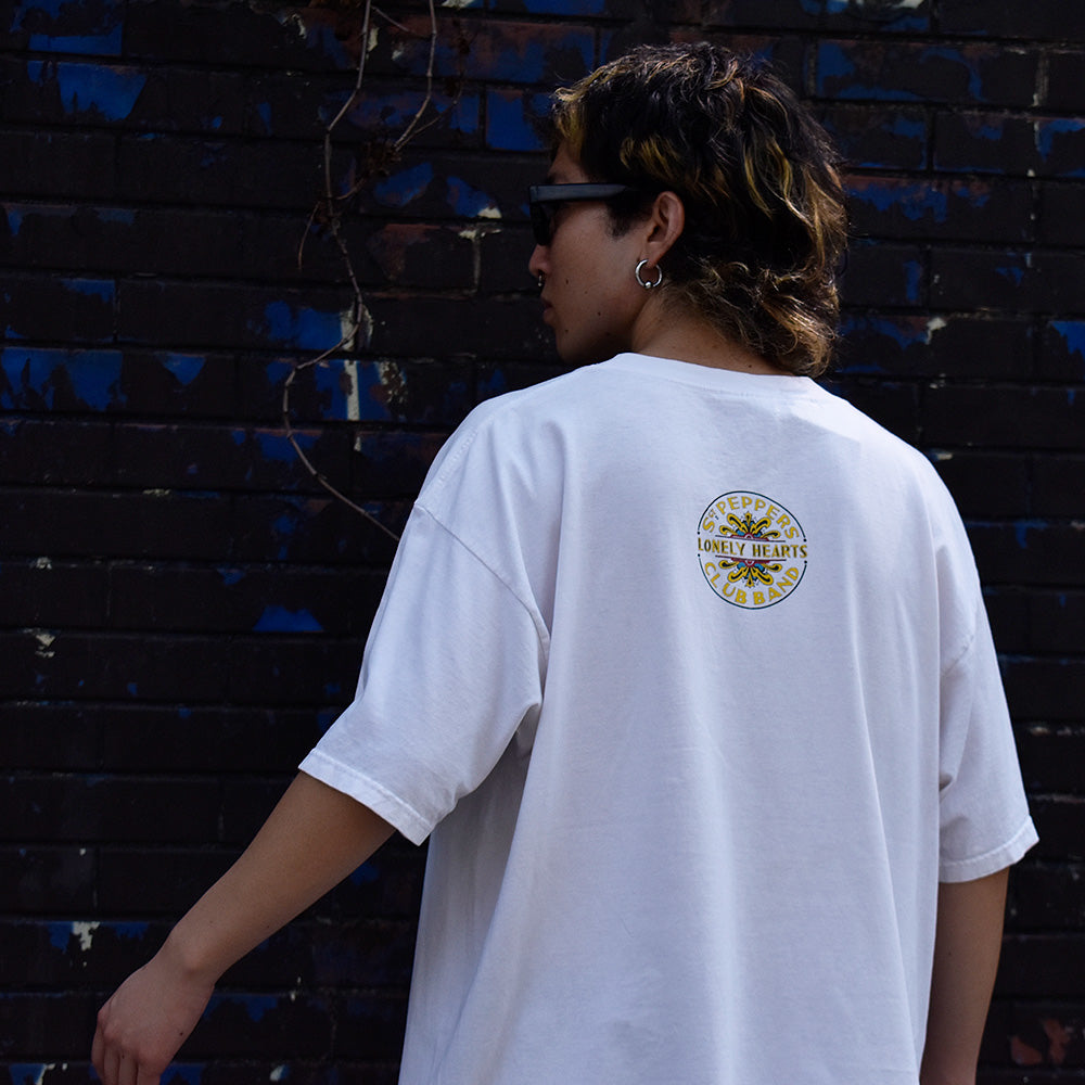 90's The Beatles “Sgt. Pepper's Lonely Hearts Club Band” Tシャツ 230928H