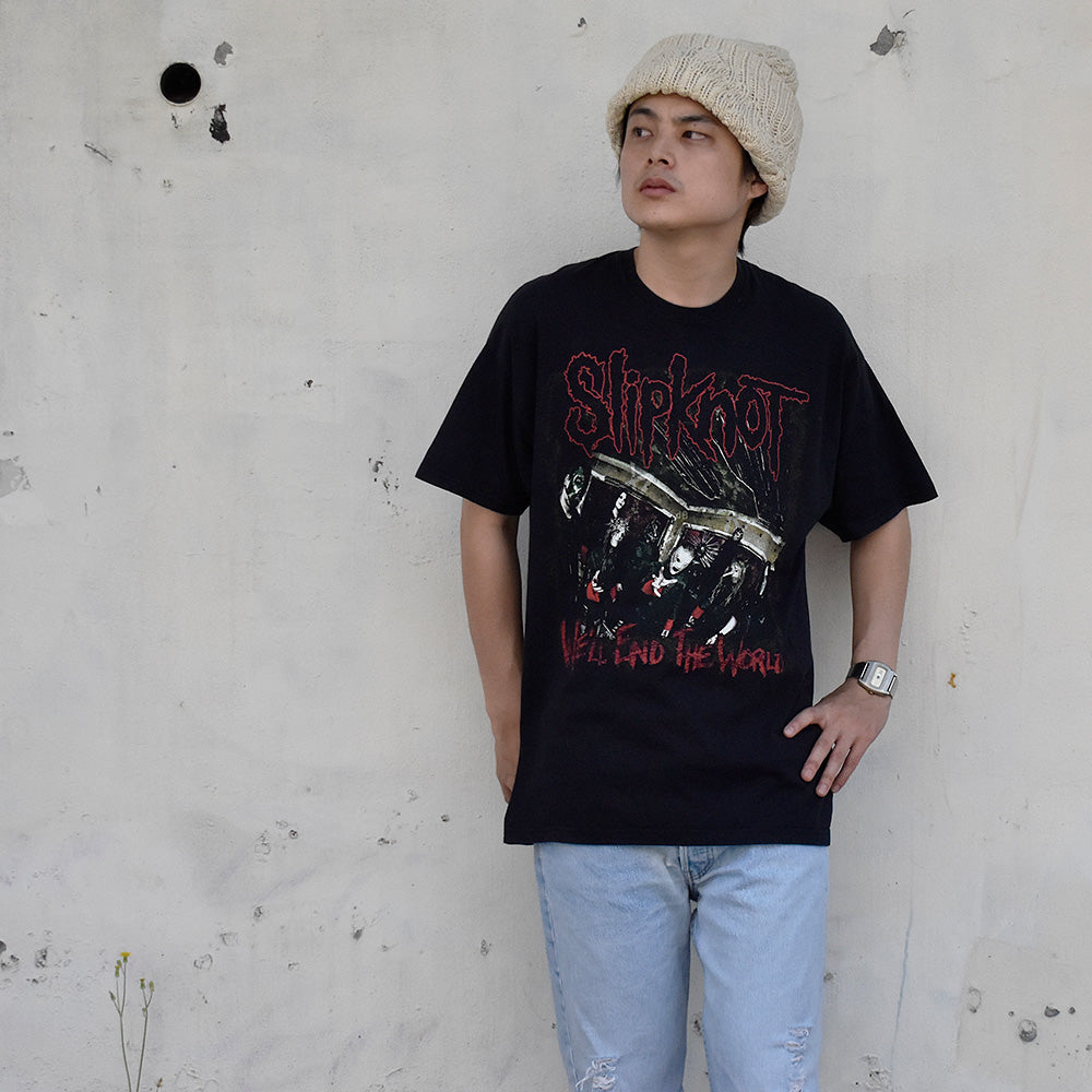 Y2K Slipknot “All Hope Is Gone” World Tour ロック Tシャツ 250814H