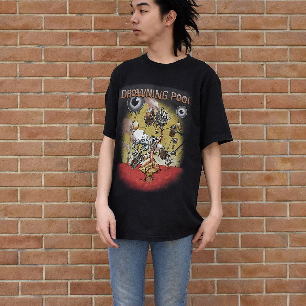 90's～ “Drowning Pool“ Tシャツ 250418H