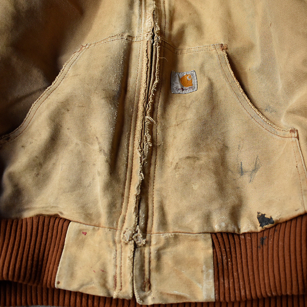 Y2K ダメージ！ Carhartt アクティブパーカー キルティングライナー 240124H