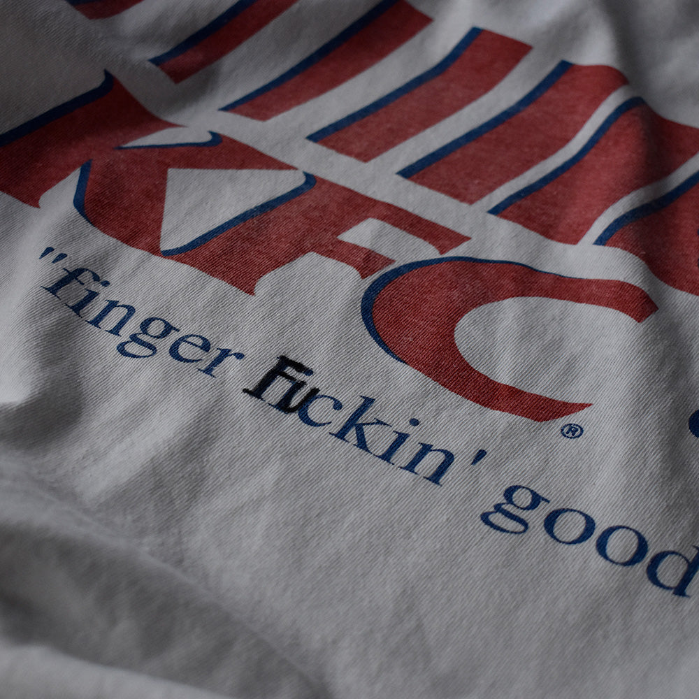90's KFC ケンタッキー “Finger Fuckin' Good” Tシャツ 231014H