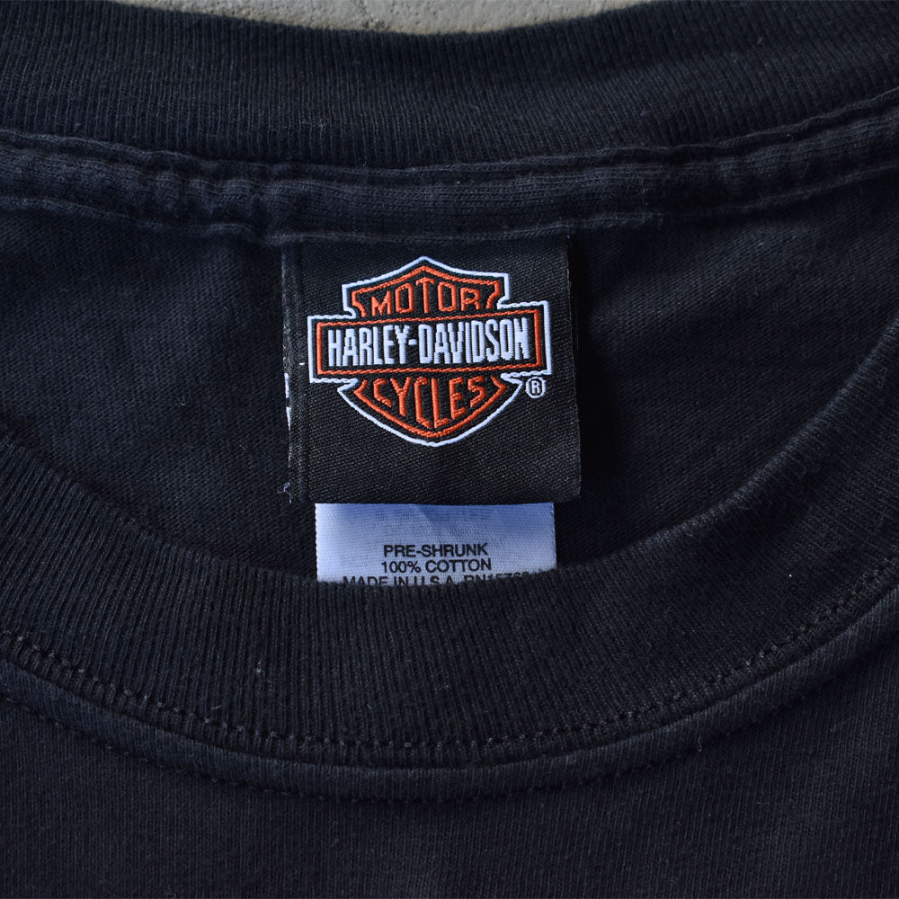 Y2K　Harley-Davidson/ハーレーダビッドソン ”19th ANNUAL” Tシャツ　USA製　230913