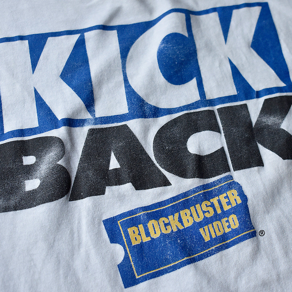 90's BLOCKBUSTER VIDEO “KICK BACK“ Tシャツ 250711H