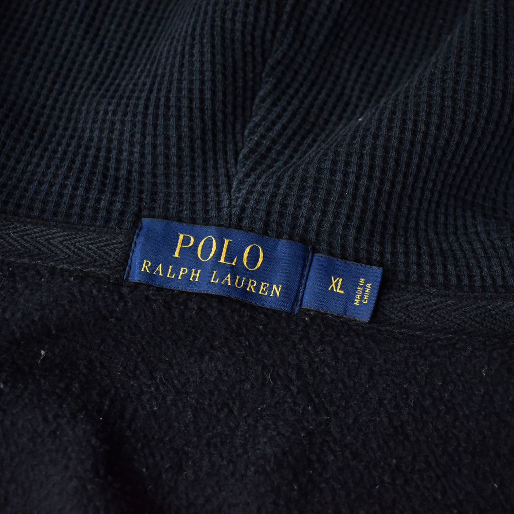 Y2K　Polo Ralph Lauren/ポロ ラルフ ローレン BLK フルジップパーカー　230708