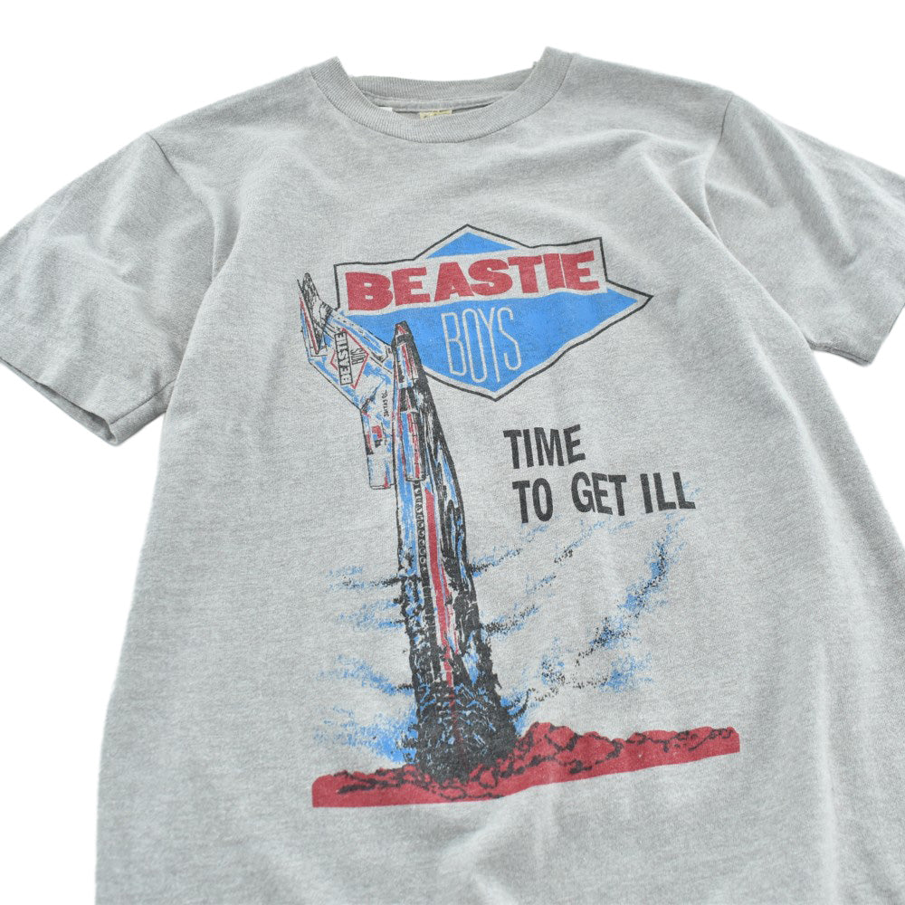 80's Beastie Boys "LICENSED TO ILL / TIME TO GET ILL" ロックTシャツ 260616H