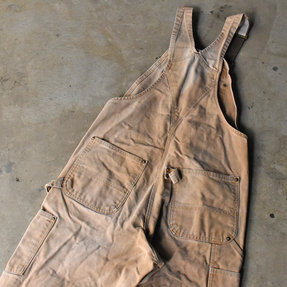 Y2K Carhartt ダブルニー！ サイドジップ ダック オーバーオール USA製 240521