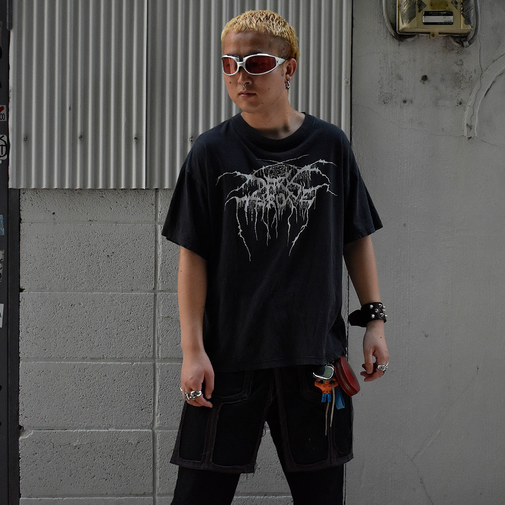 90's Darkthrone “Total Death“ ロック Tシャツ 250820H