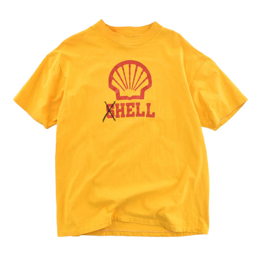 90's SHELL "HELL" シェル石油 企業Tシャツ 260731H