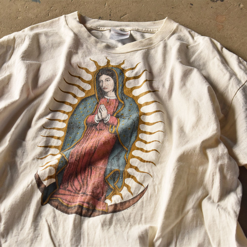 90’s “the Virgin Mary” キリスト 聖マリア アート Tシャツ 240514