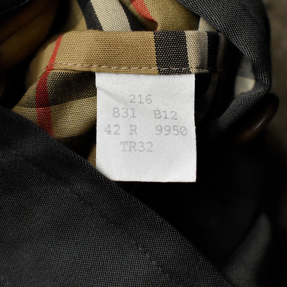 90's～ Burberry London キャメルヘア トレンチコート 240119