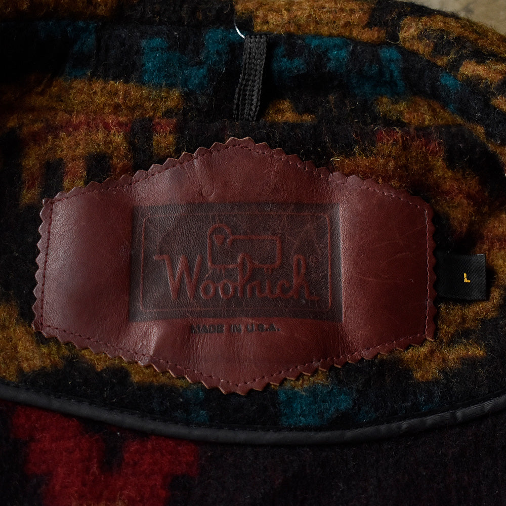 90's Woolrich ネイティブ柄 ウールジャケット USA製 231125H