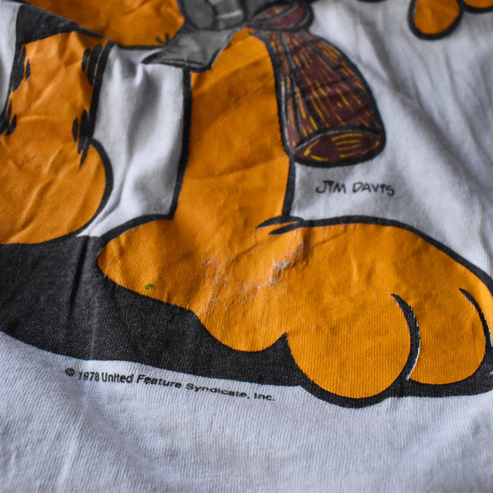 90's Garfield キャラTシャツ USA製 240326