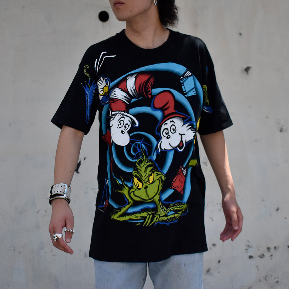 90's　AOP！　Dr. Seuss/ドクター・スース　キャラクターTee　230802H