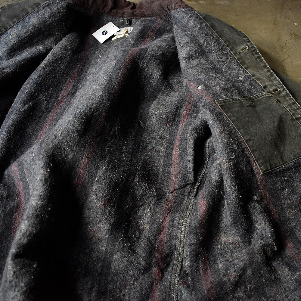 Y2K ダメージ！ Carhartt ダック チョアコート ブランケットライナー USA製 231229H