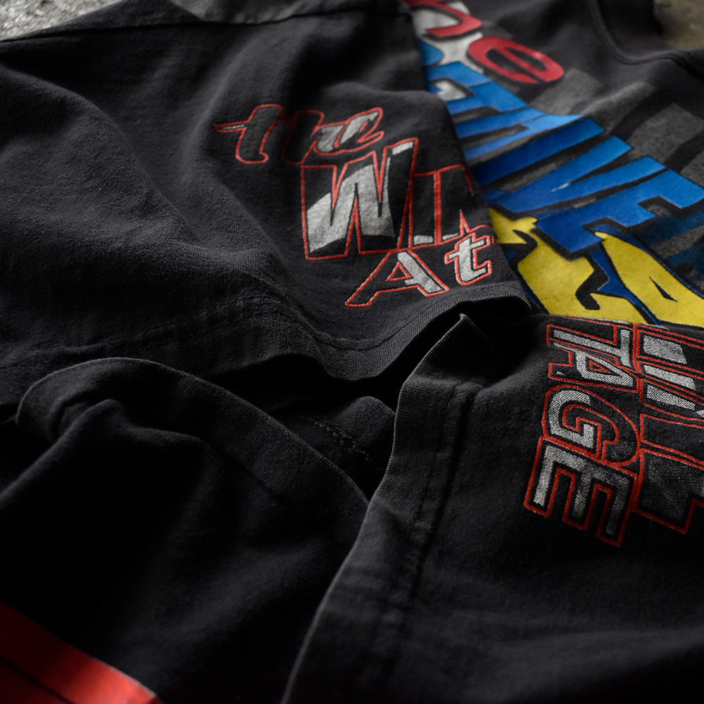 90's　AOP！　CHASE authentics　Racing Tee　USA製　230903H