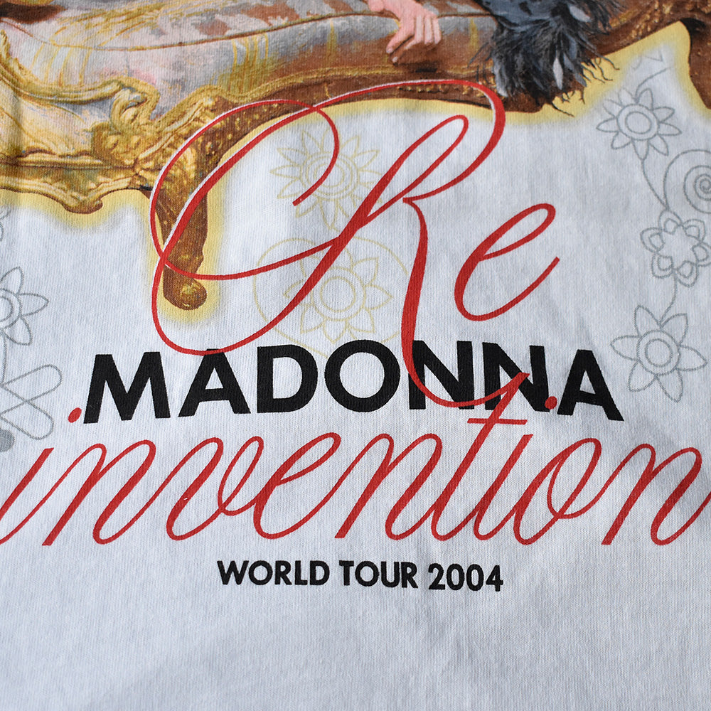 Y2K デッドストック！ Madonna “Re-Invention“ World Tour Tシャツ 250621H