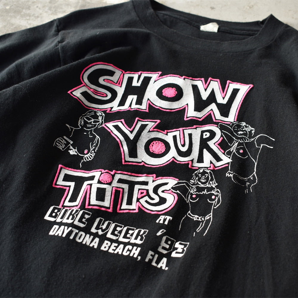 BIKE WEEK '93 バイクTシャツ エンジン バックプリント 1993年 USA製 ヴィンテージ