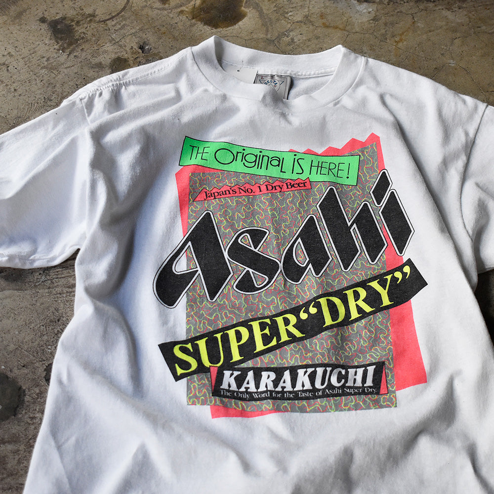 アサヒスーパードライ プリント 企業Tシャツ 90年代 USA製 ヴィンテージ