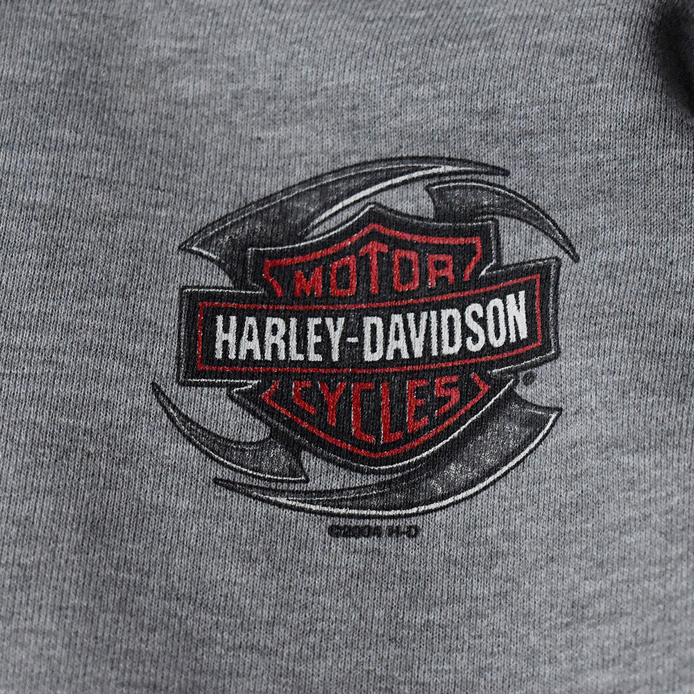 Y2K Harley-Davidson フルジップ パーカー 250311H