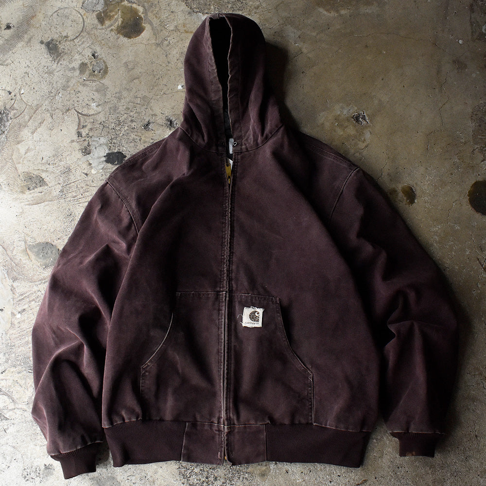 80's～　Carhartt/カーハート　アクティブパーカー　星形ロゴ　キルティングライナー　USA製　230907H