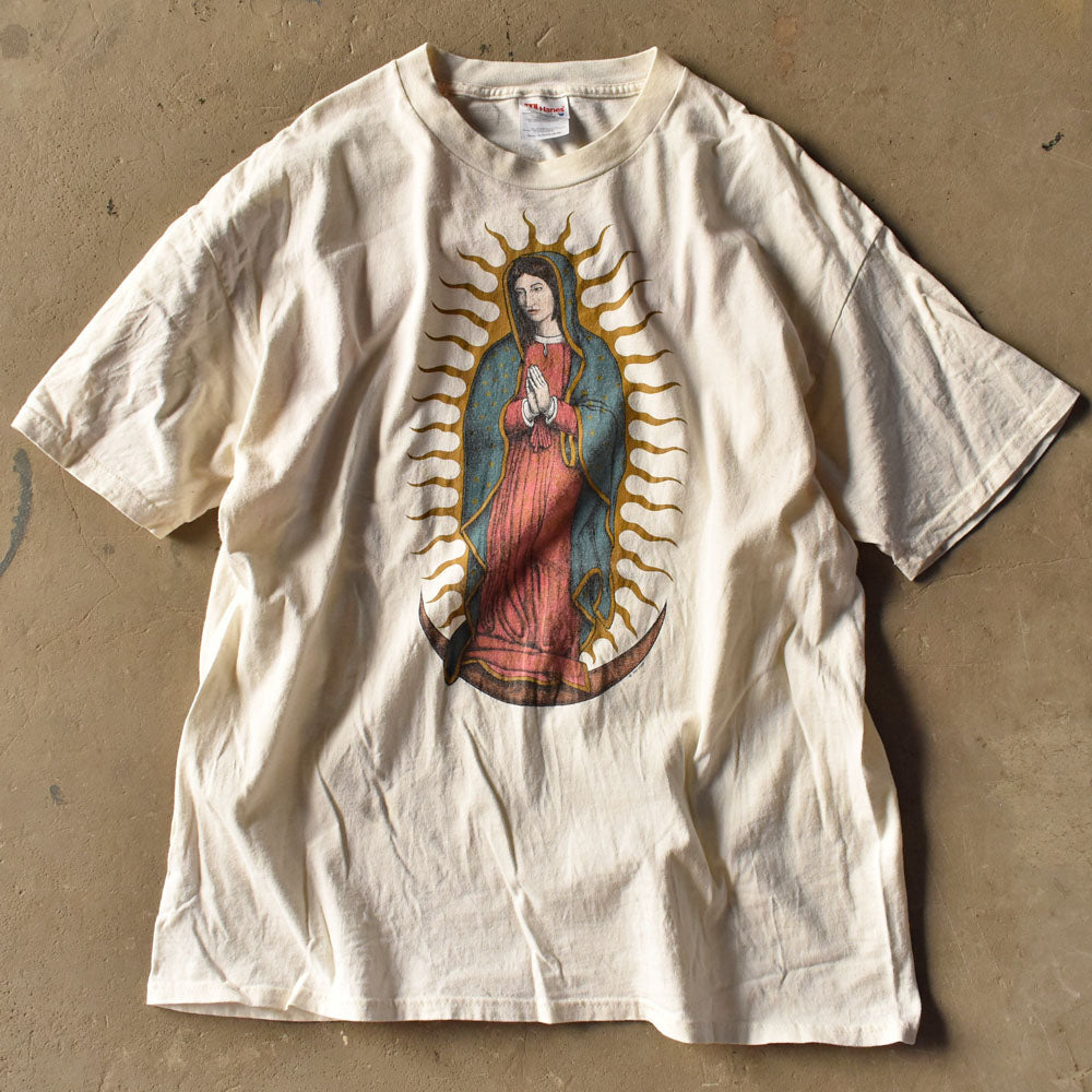 90’s “the Virgin Mary” キリスト 聖マリア アート Tシャツ 240514