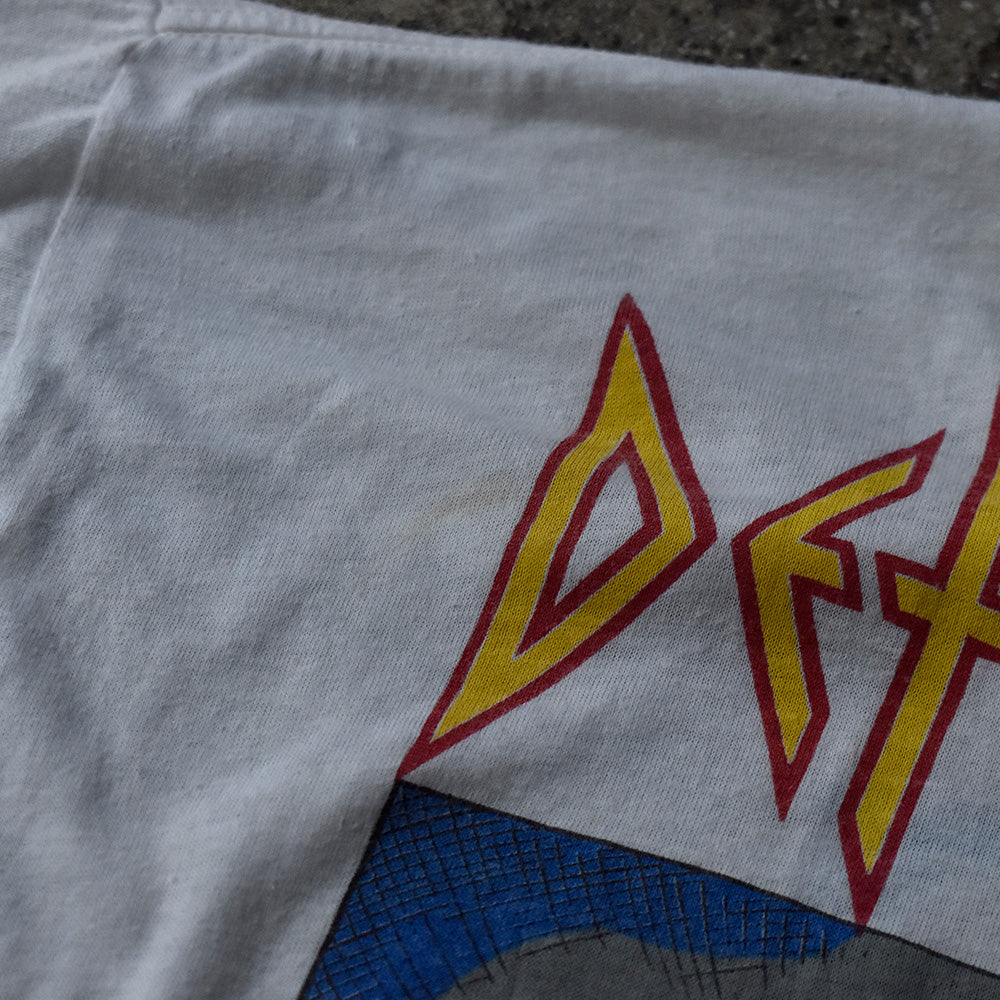 80's　Def Leppard/デフ・レパード　"Women Of Doom Hysteria"　アメコミTee　230815H