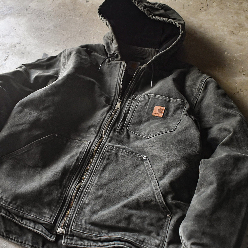 Carhartt フード付き フリースライナー ダックジャケット 231117