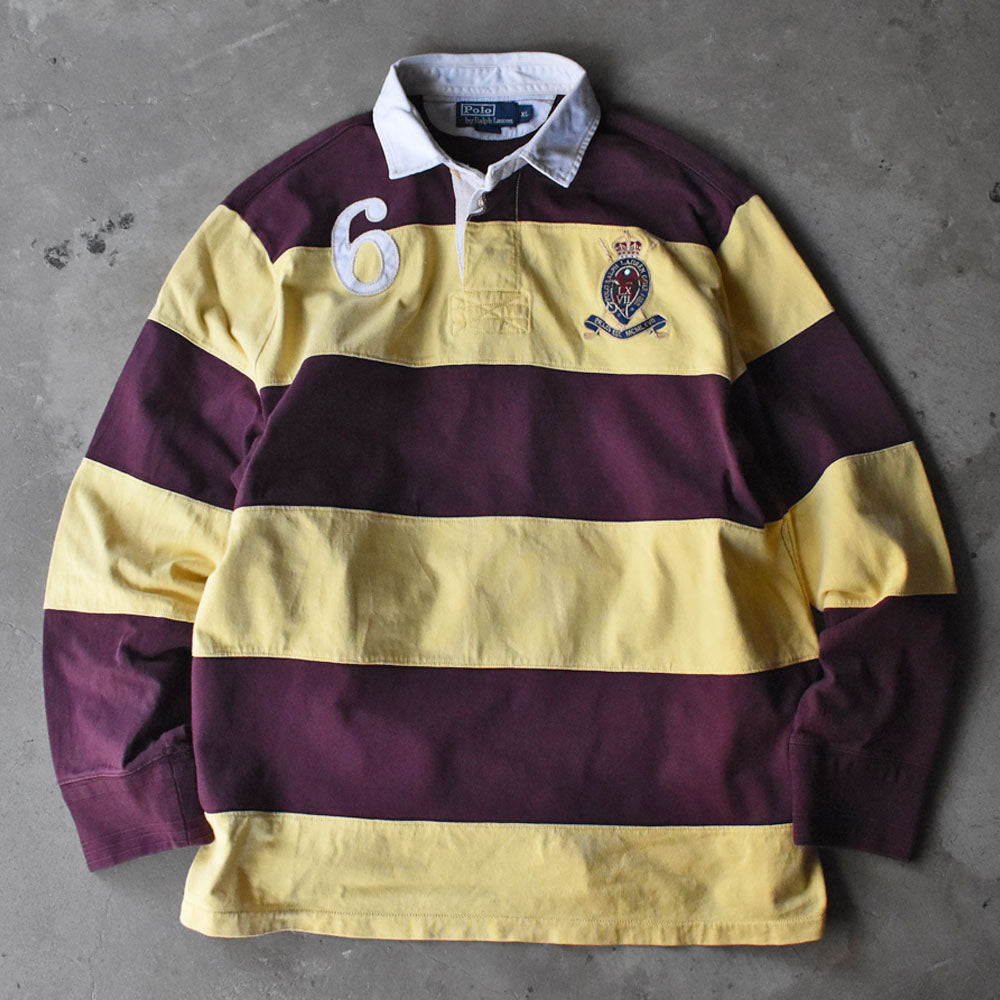 90's Polo Ralph Lauren ラグビージャージ ラグビーシャツ 240503